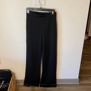 Women’s flare black pant, size small